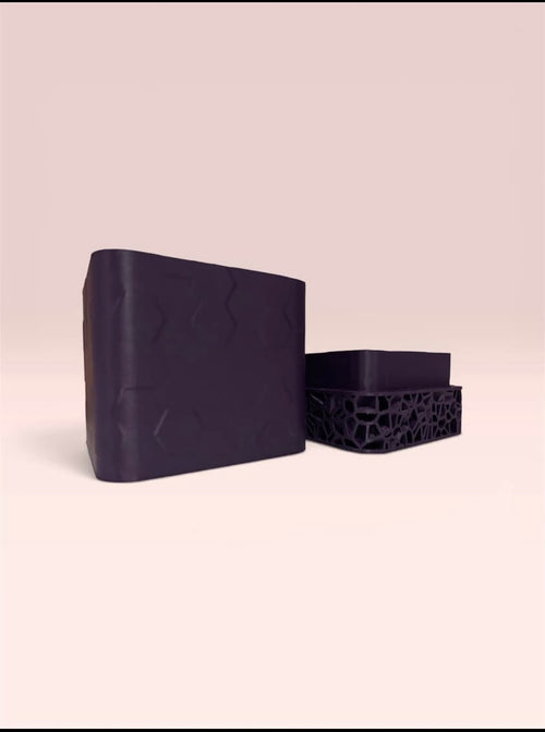 3D Printed Voronoi Planter Pot with Drainage Tray