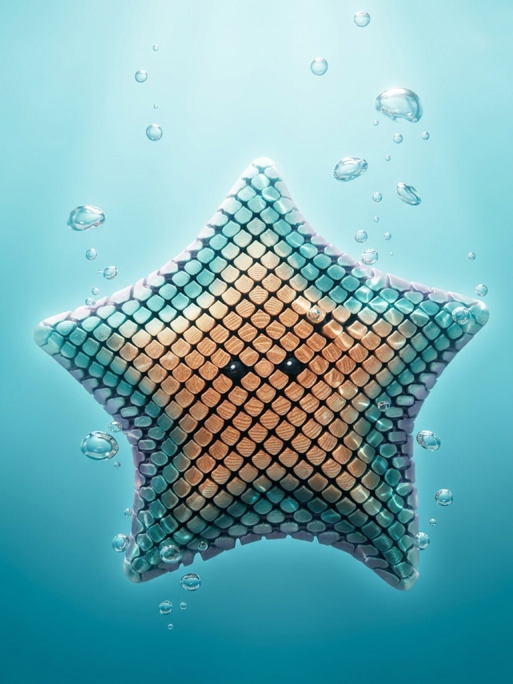 Betsie the Bat Starfish – 3D Printed Starfish Figurine