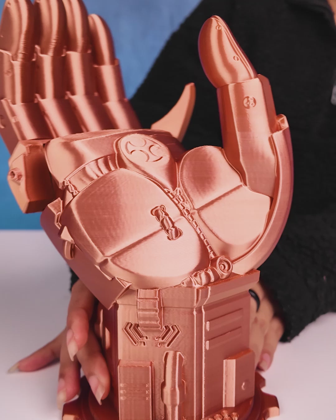 Gearbox Grab – 3D Printed Steampunk Controller Holder
